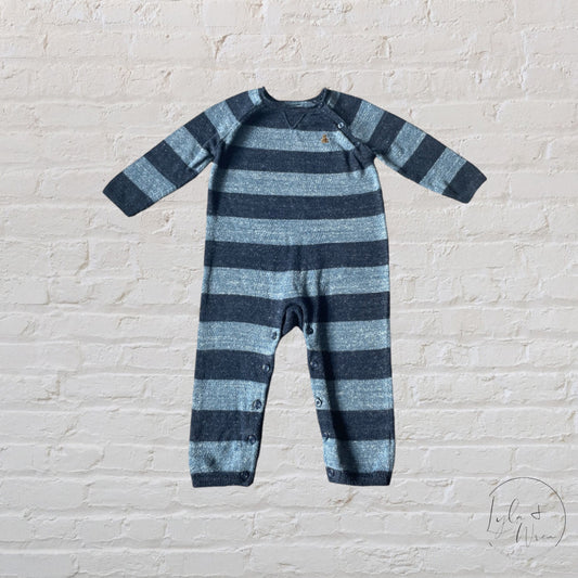 Gap Blue Knit One Piece | 12-18 M