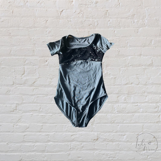 BLOCH Black Embellished Bodysuit | 8-10