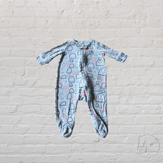 Baby Gap Ghost Print Sleeper | 0-3 M