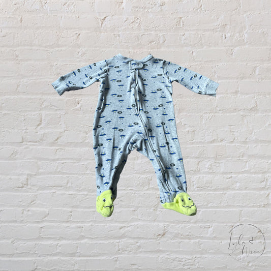 Carters Zip Up Sleeper | 6 M