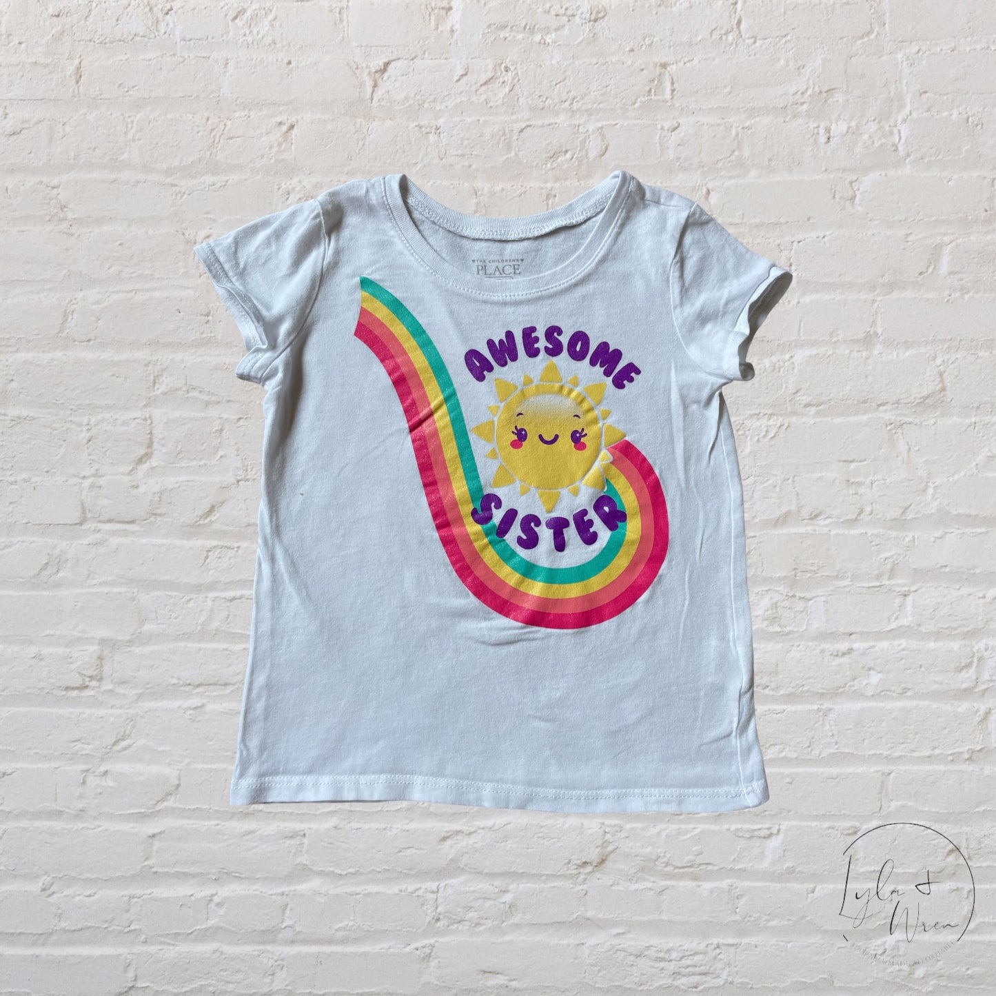 The Children’s Place “Awesome Sister” T-Shirt | 4T