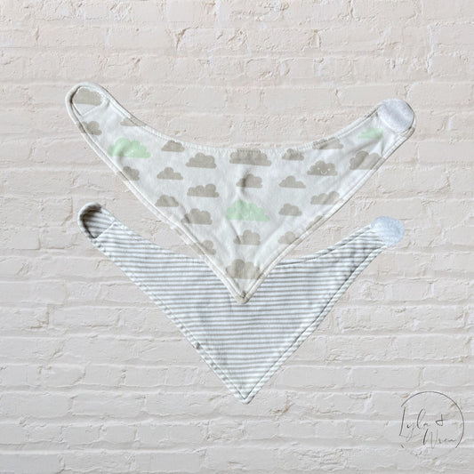 Kushie’s Bandana Bib Set | OS