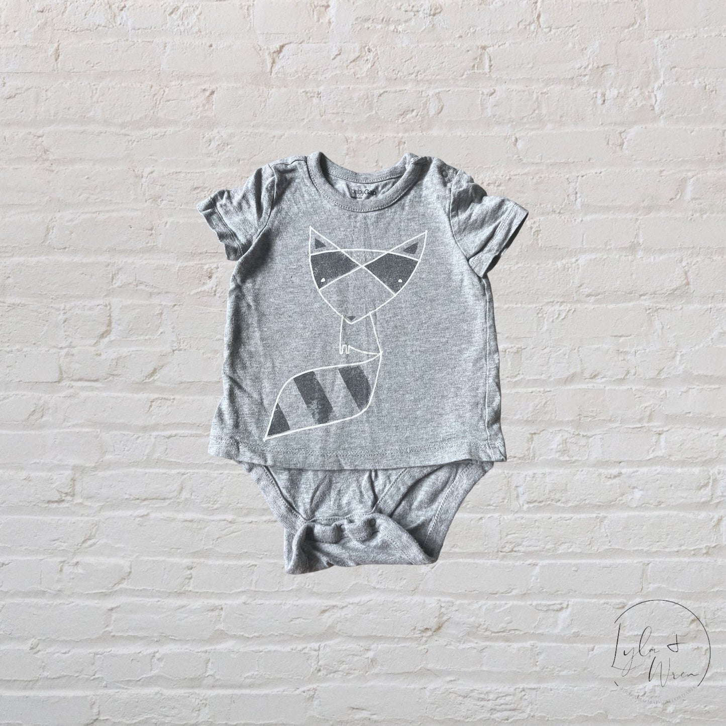 BabyGap Fox T-Shirt Bodysuit | 12-18 M