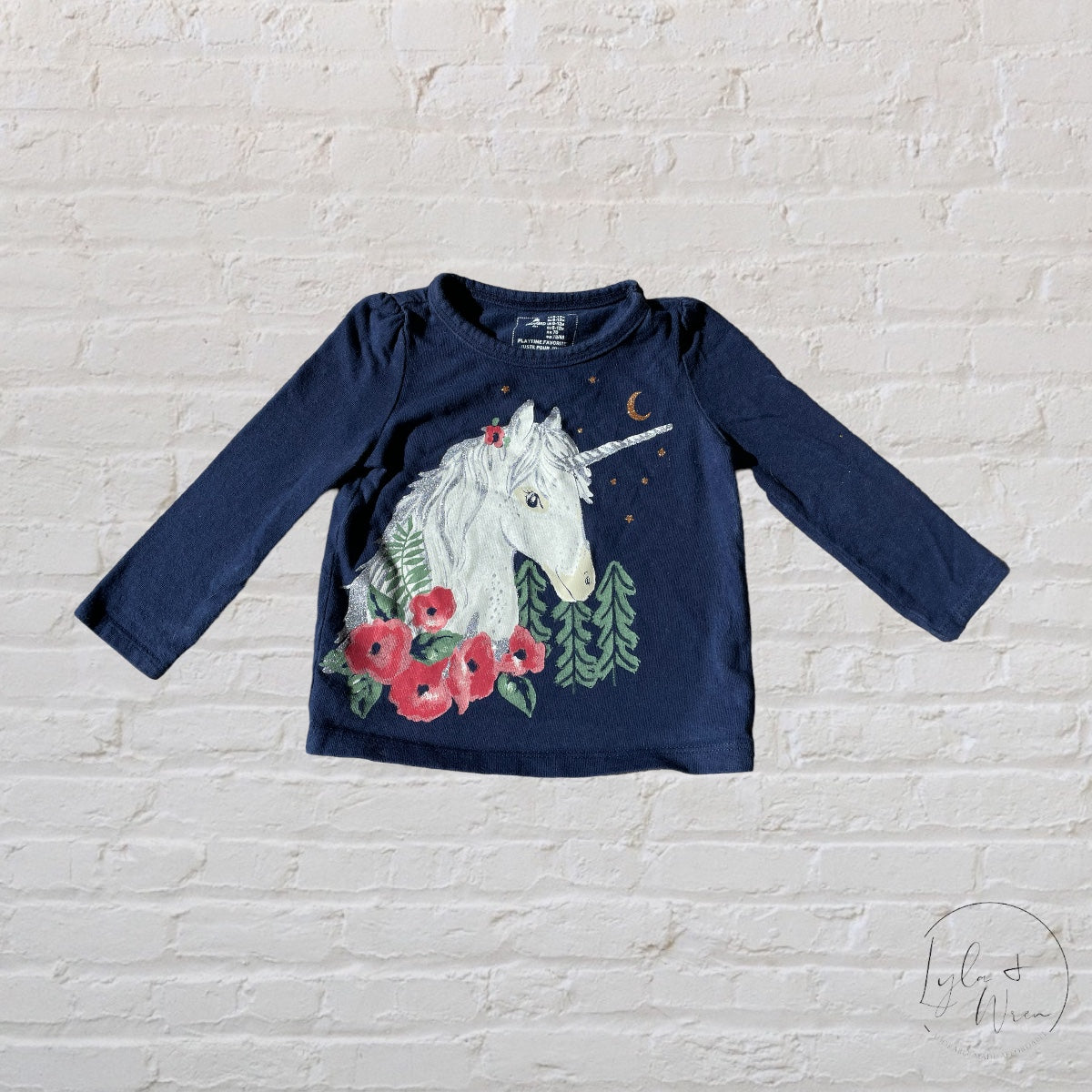 Baby Gap Unicorn Long Sleeve | 6-12 M