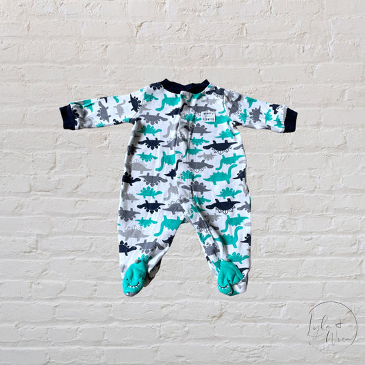 Dinosaur Print Sleeper | 0-3 M