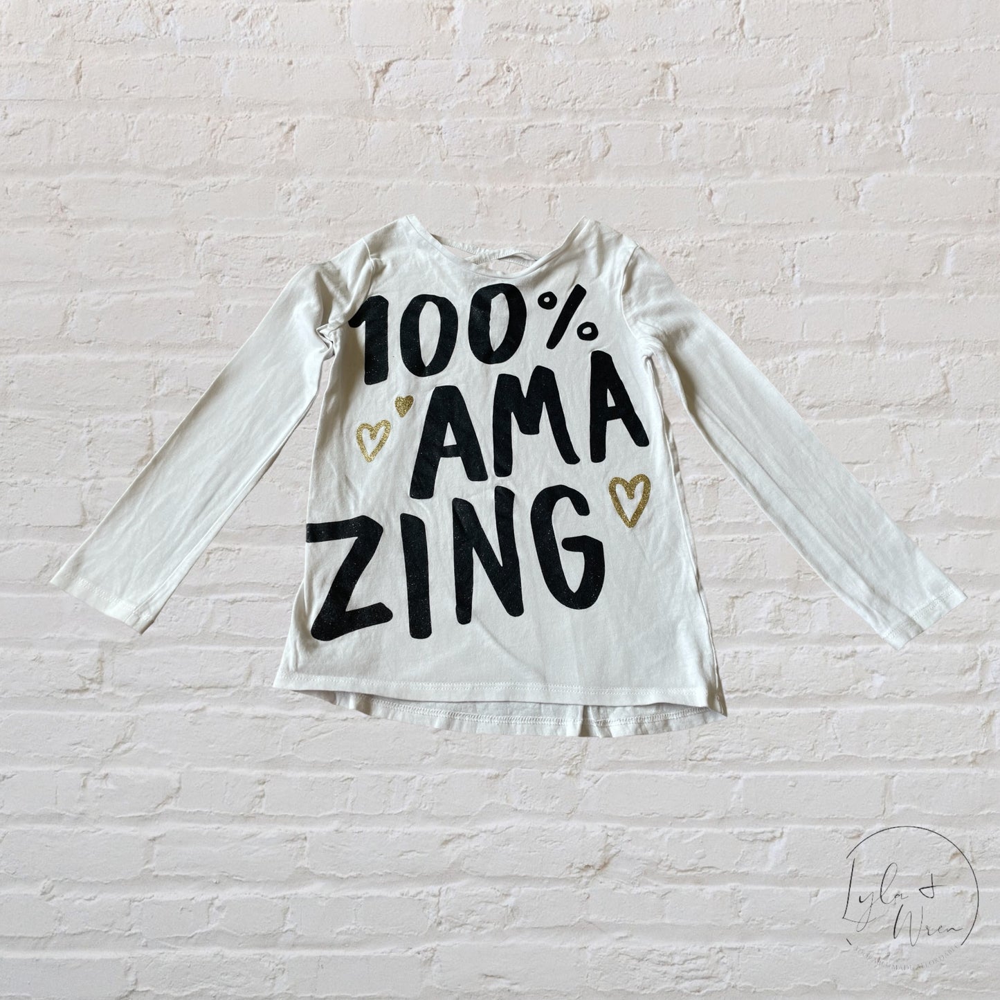 Carter’s “100% Amazing” Cross Back Shirt | 4/5