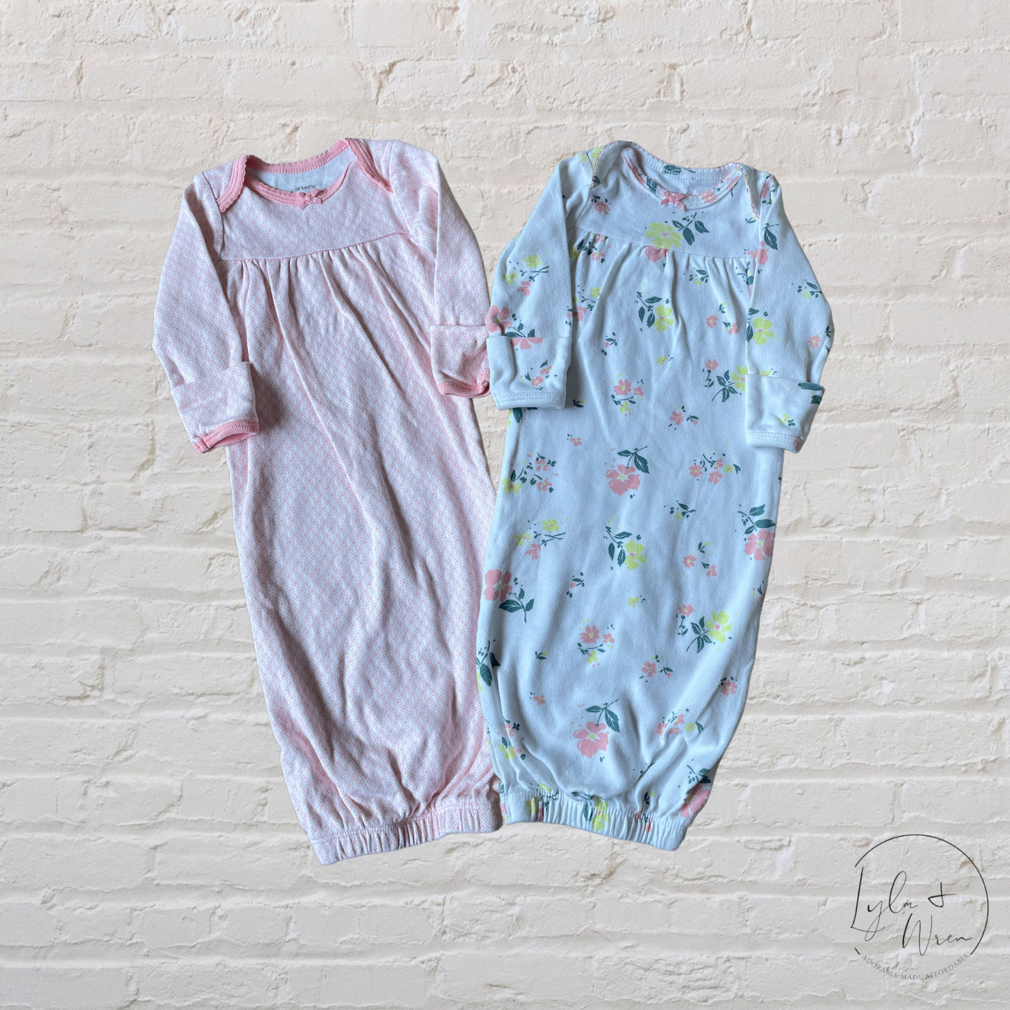 Carter’s Sleeping Gowns 2 Piece Set | OS