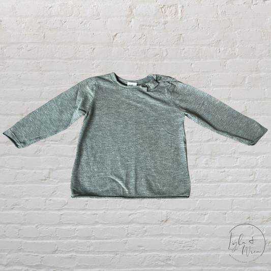 Grey H&M Thin Sweater | 6-9 M