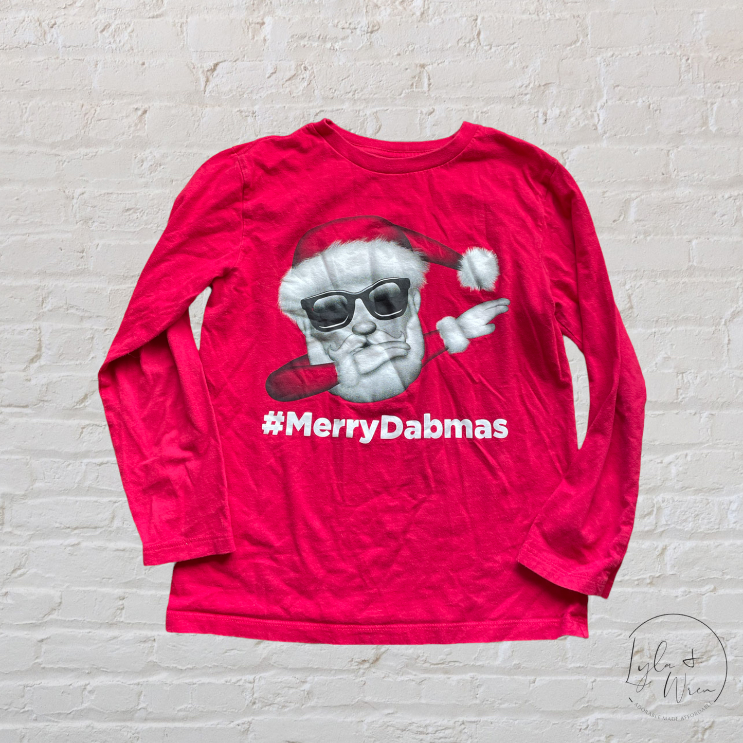 The Children’s Place “# Merry Dabmas” Shirt | M (7/8)