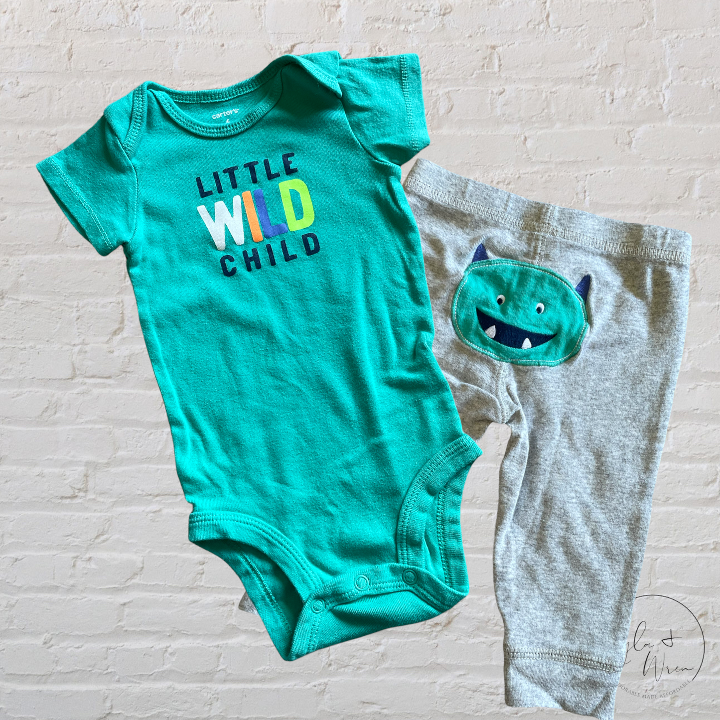 Carter’s Little Wild Child 2 Piece Set | 6 M