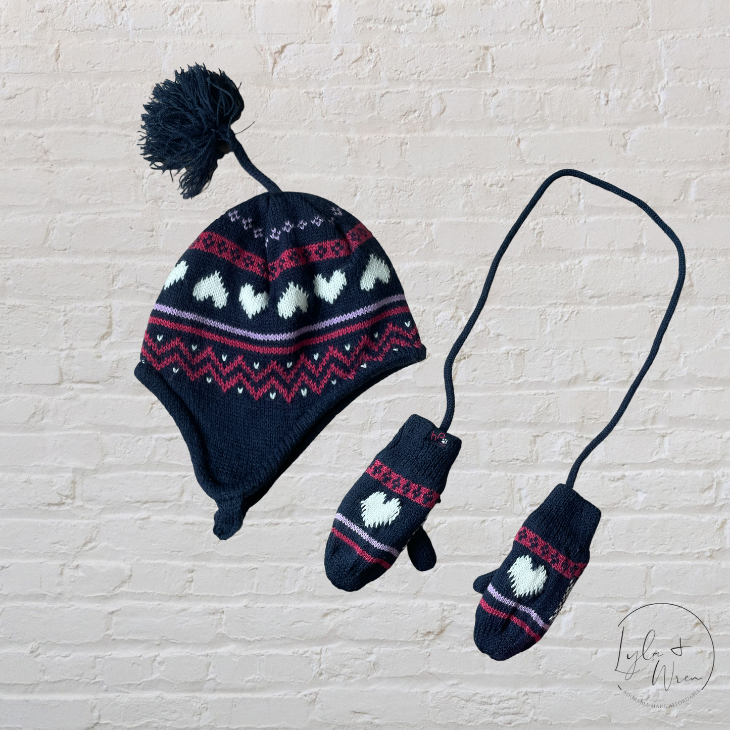 Hot Paws Hat + Mitten Set | OS