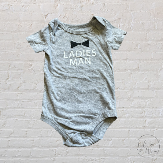 “Ladies Man” Bodysuit | 6-12 M