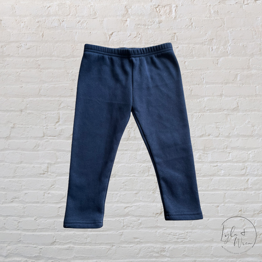 Carter’s Black Fleece Lined Pants | 24 M