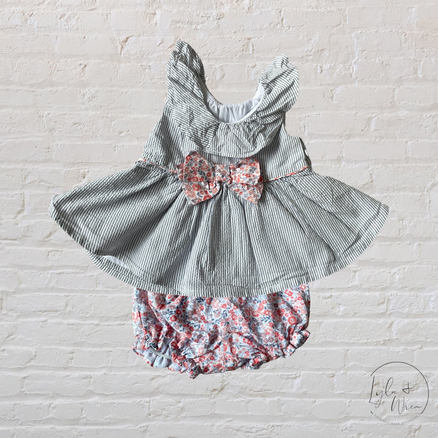 Gillian’s Closet 2 Piece Linen Outfit | 6-9 M