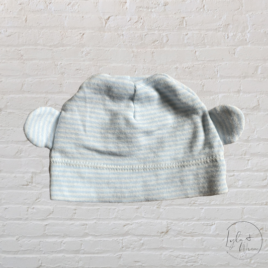 Light Blue/White Stripe Hat | NB