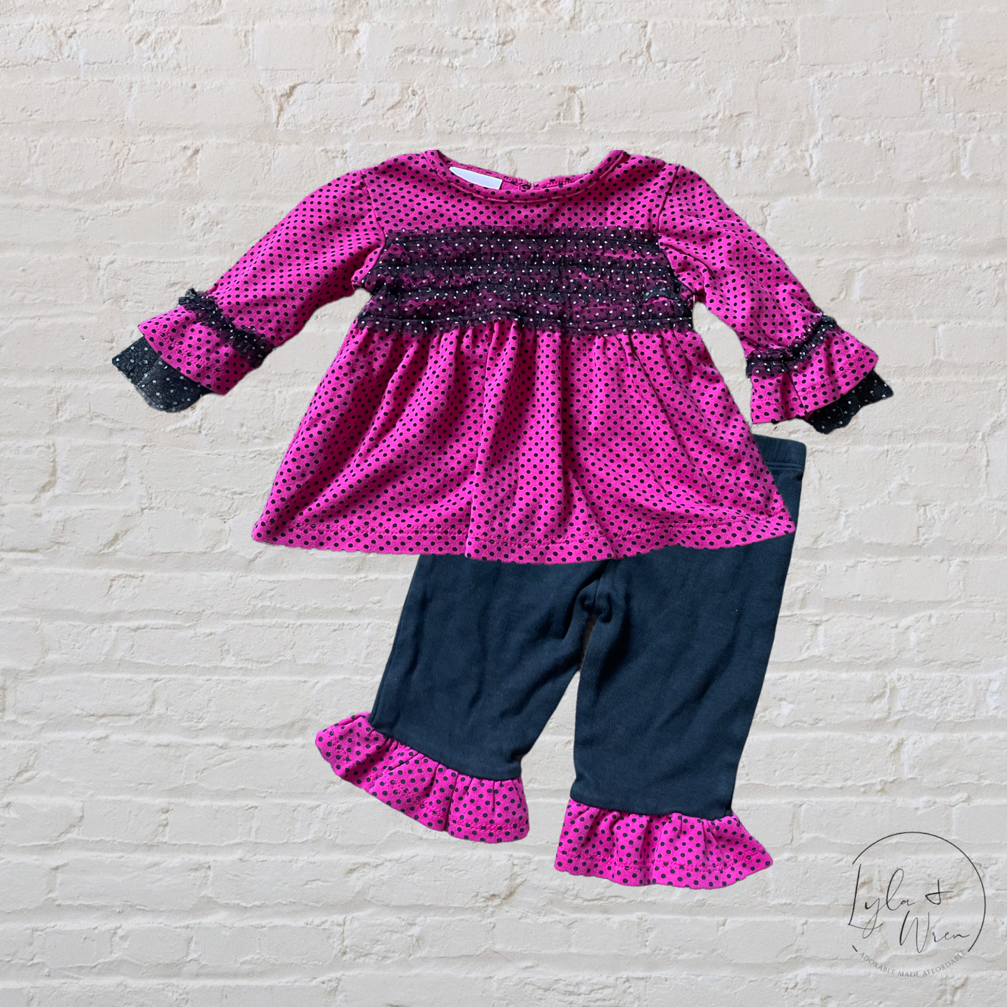 Penelope Mack 2 Piece Outfit | 12 M