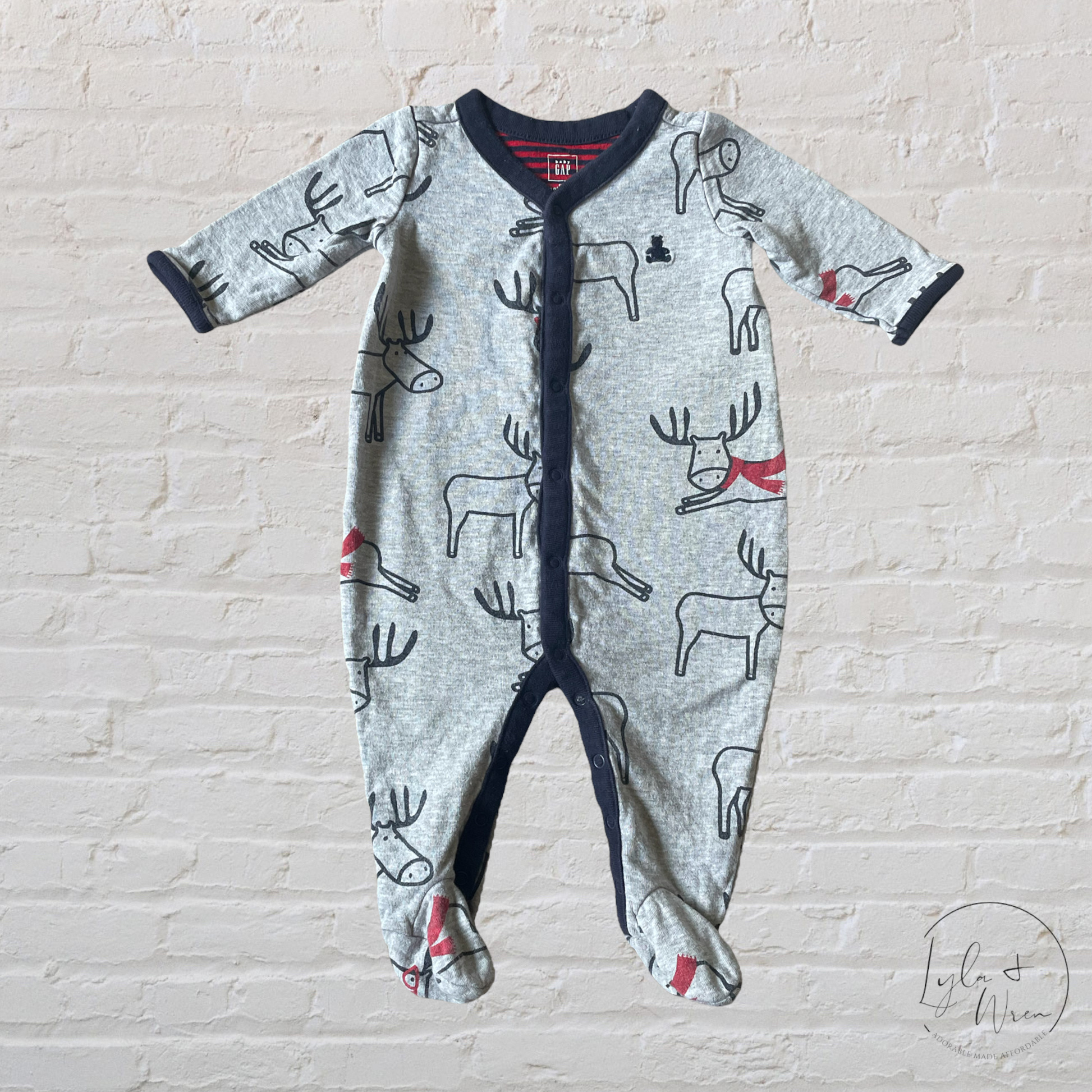 BabyGap Double Lined Sleeper | 0-3 M – Lyla + Wren Co.