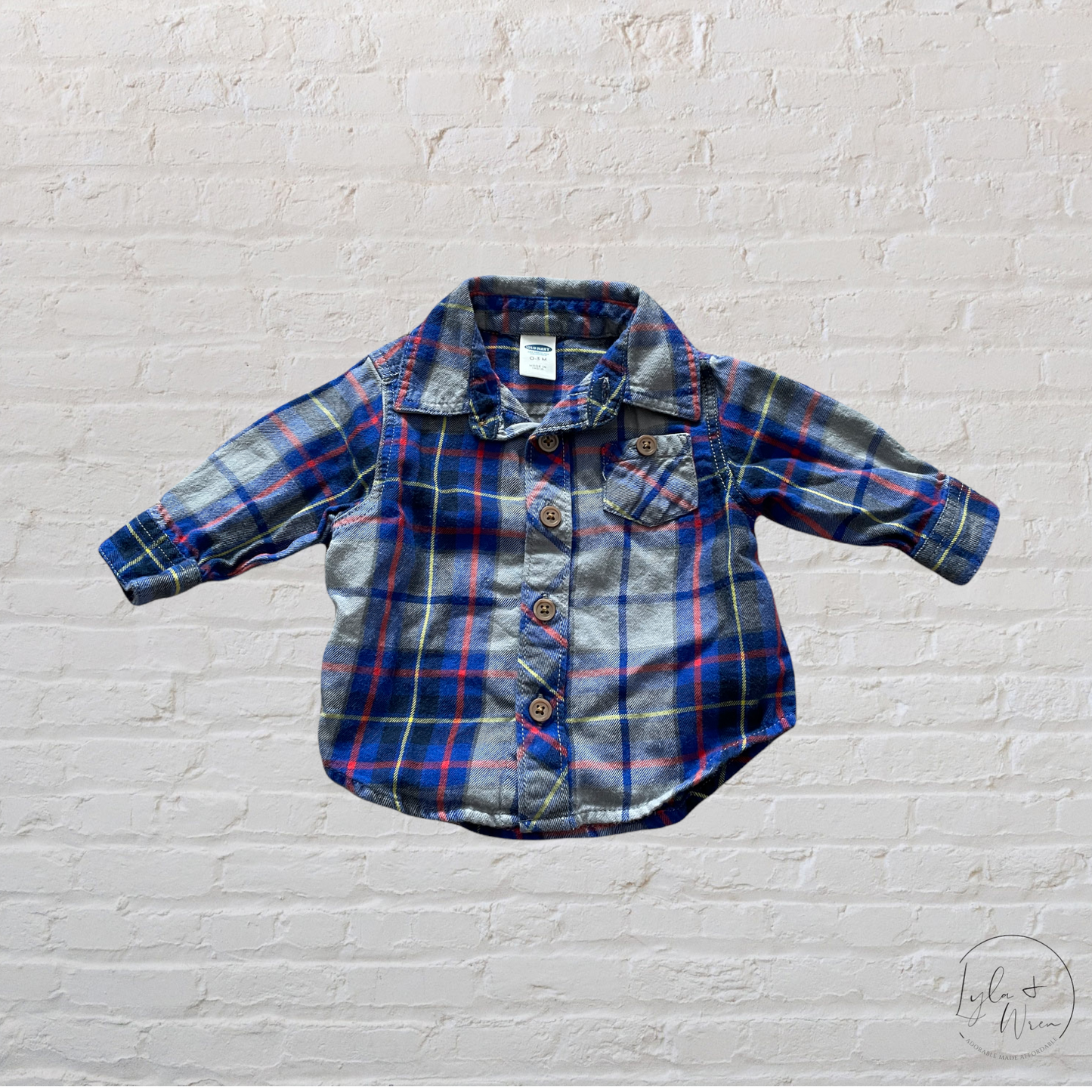 Old Navy Button Up Shirt | 0-3 M