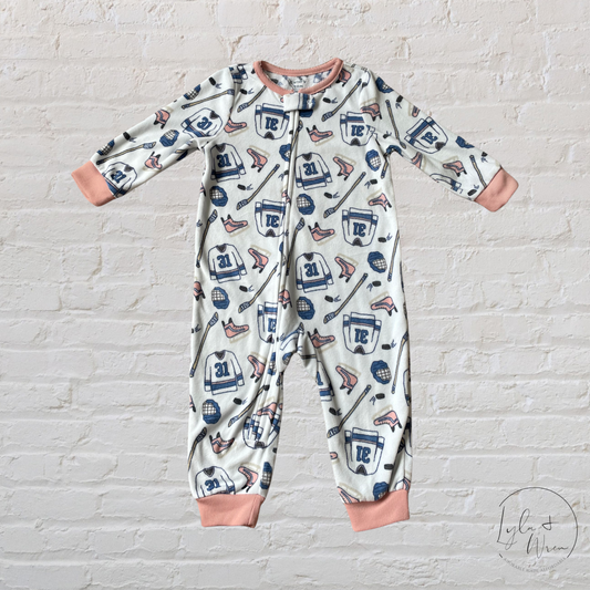 Carter’s Footless Fleece Hockey Sleeper | 18 M