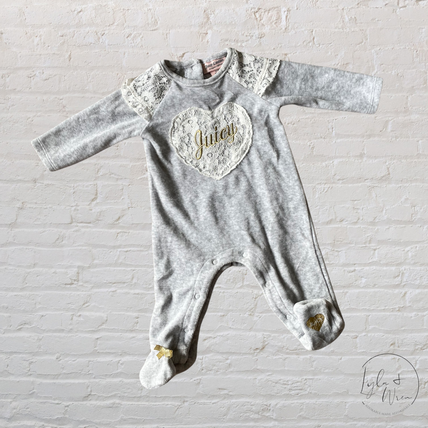 Juicy Couture Sleeper | 0-3 M