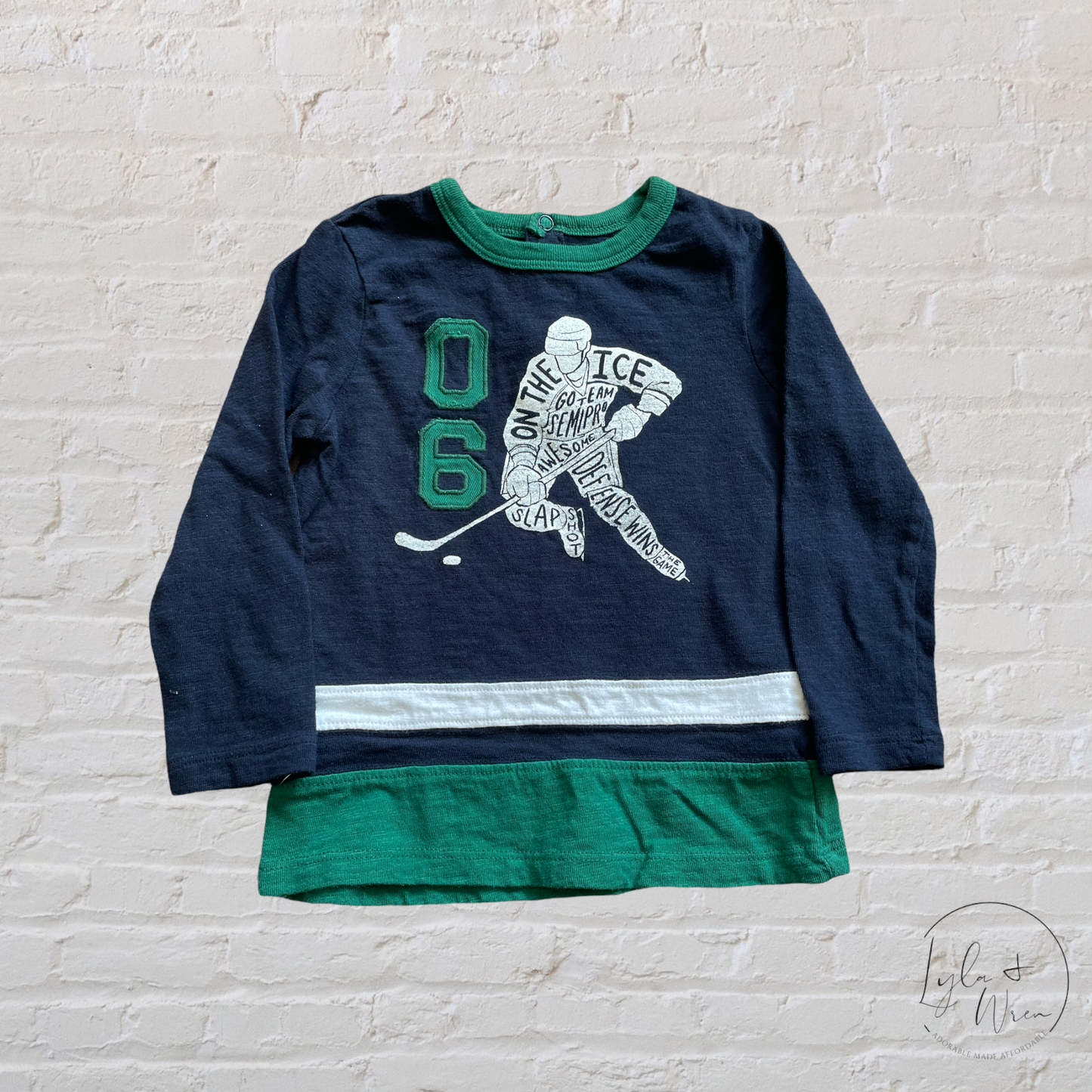 Joe Fresh Hockey Shirt | 12-18 M