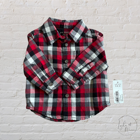 Joe Fresh NWT Button Up Shirt | 3-6 M