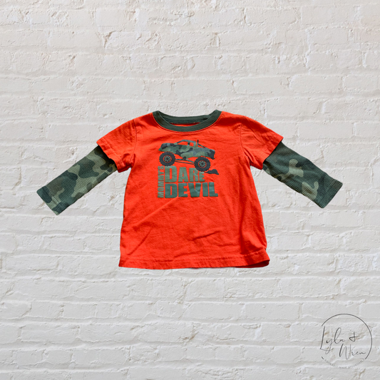 “Mommy’s Dare Devil” Long Sleeve Shirt | 6-12 M