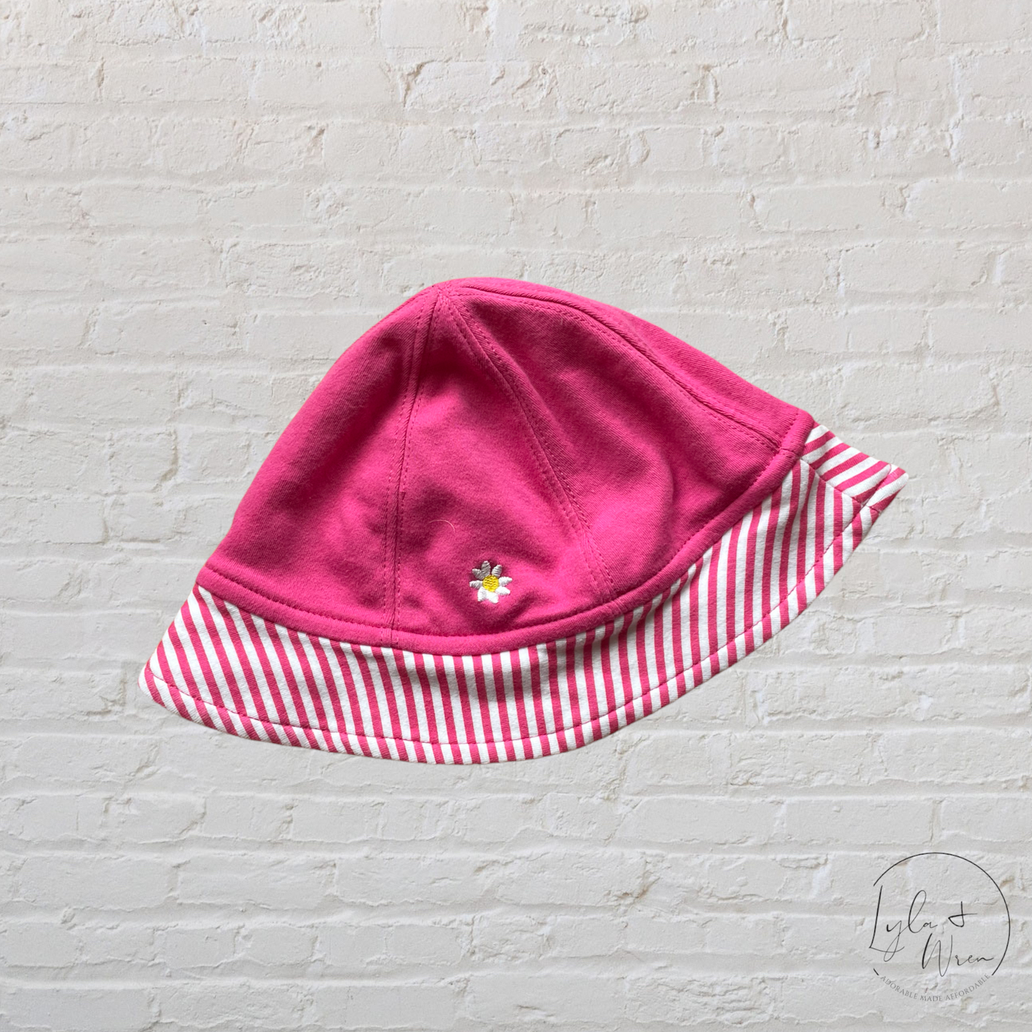 Pink Stripe Hat | 18 M