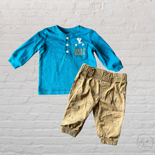 Carter’s “Best Bud” 2 Piece Outfit Set | 3 M