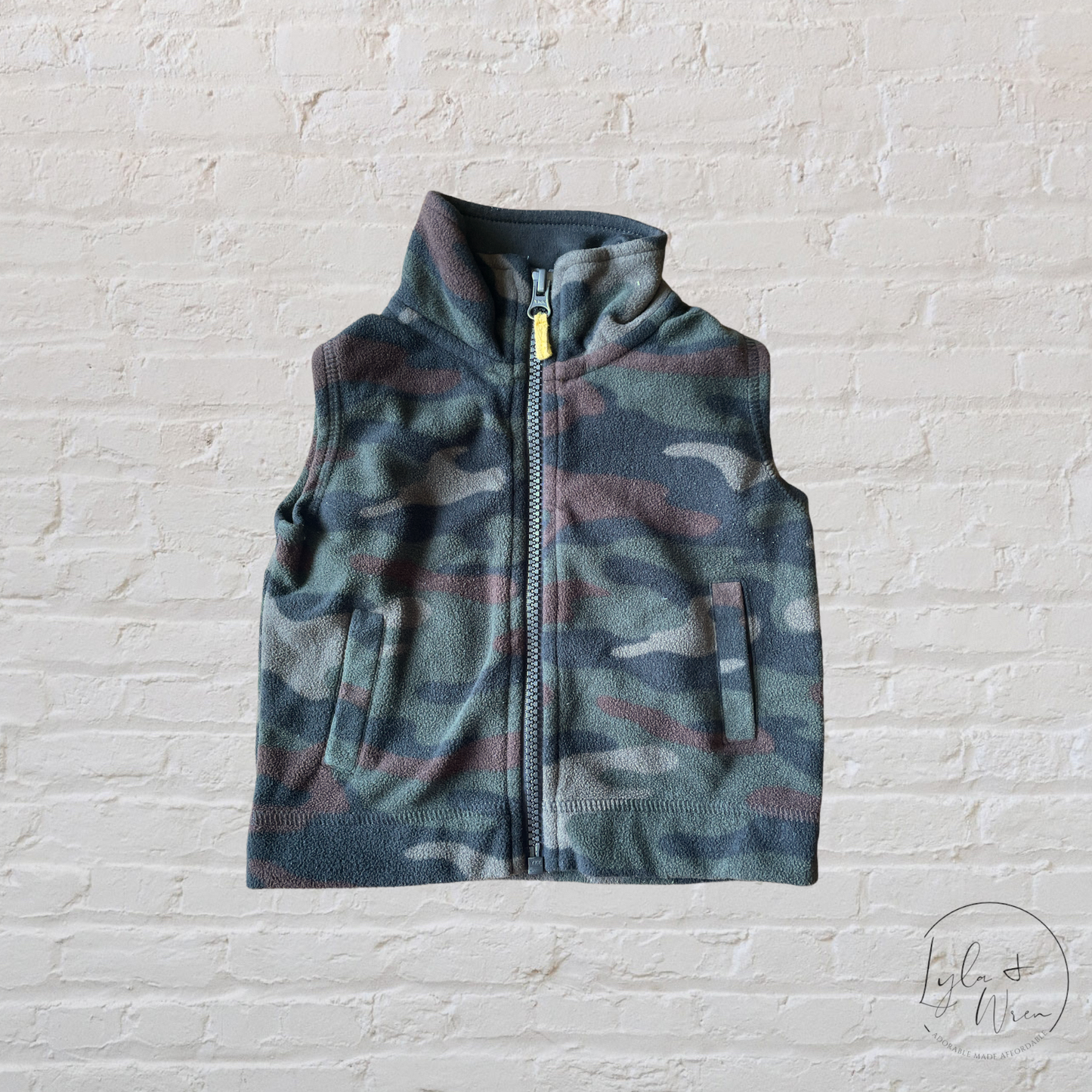 Carter’s Fleece Camo Vest | 12 M