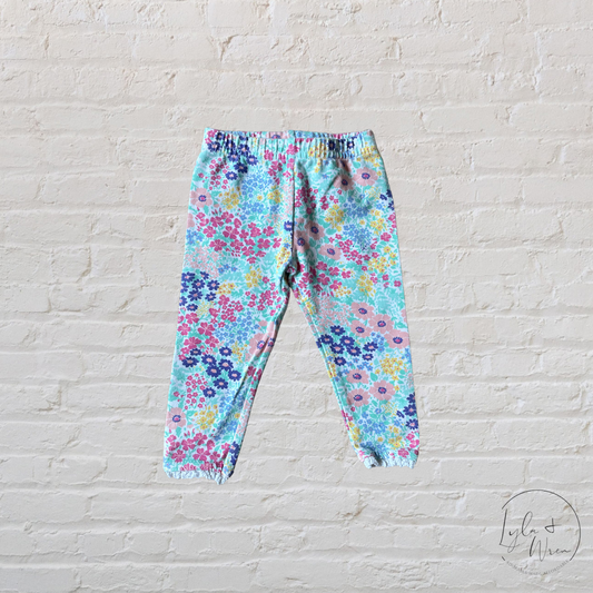 Carter’s Floral Leggings | 3 M