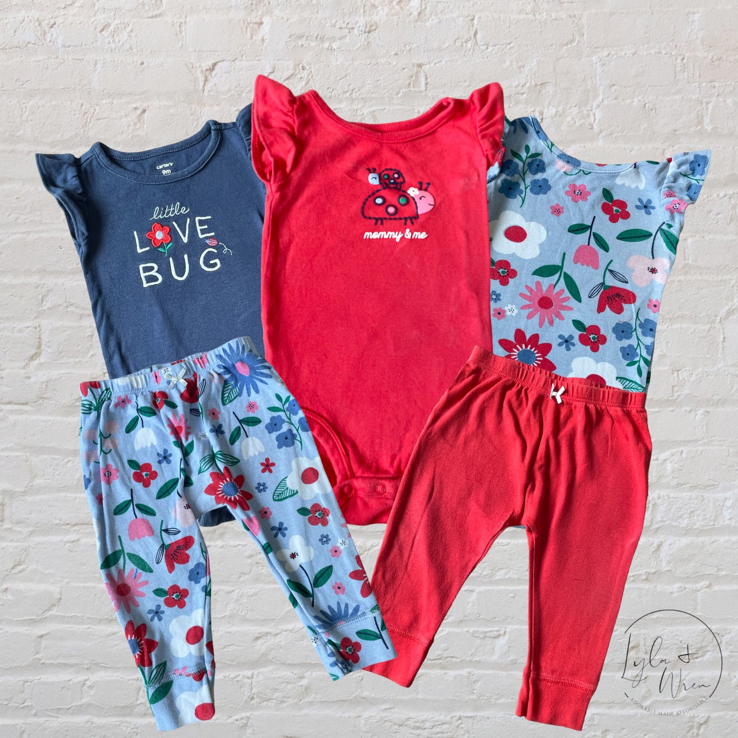 Carters 5 Piece Bundle | 9 M