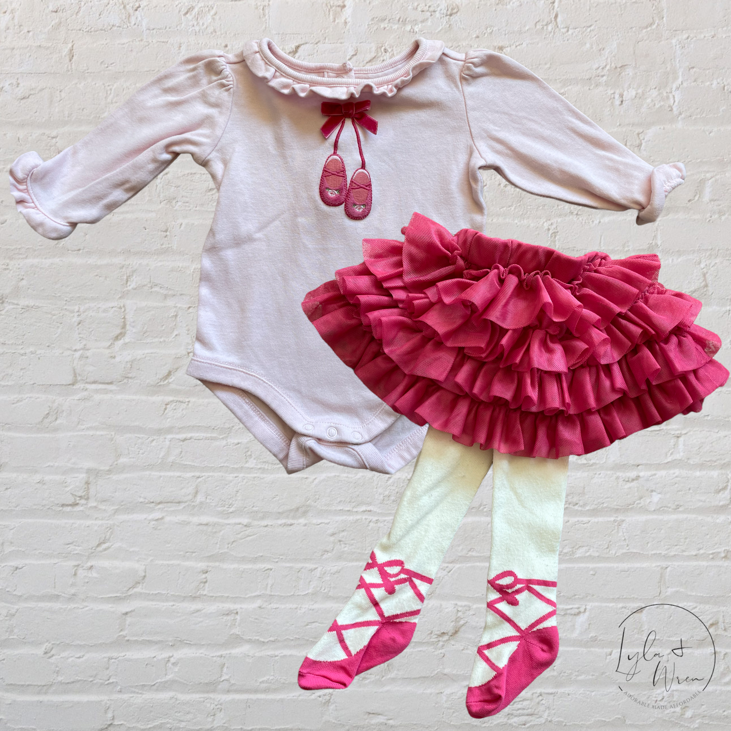 Gymboree 2 Piece Ballerina Outfit Set | 3-6 M