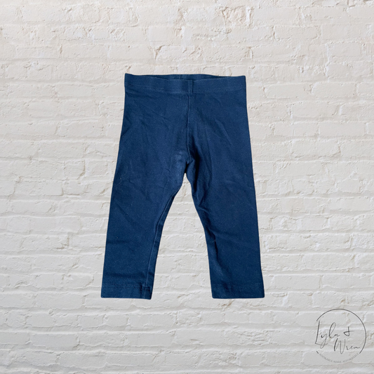 Monsoon Navy Blue Leggings | 3-6 M