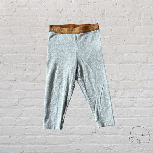 Grey Leggings w/Sparkle Waistband | 18 M