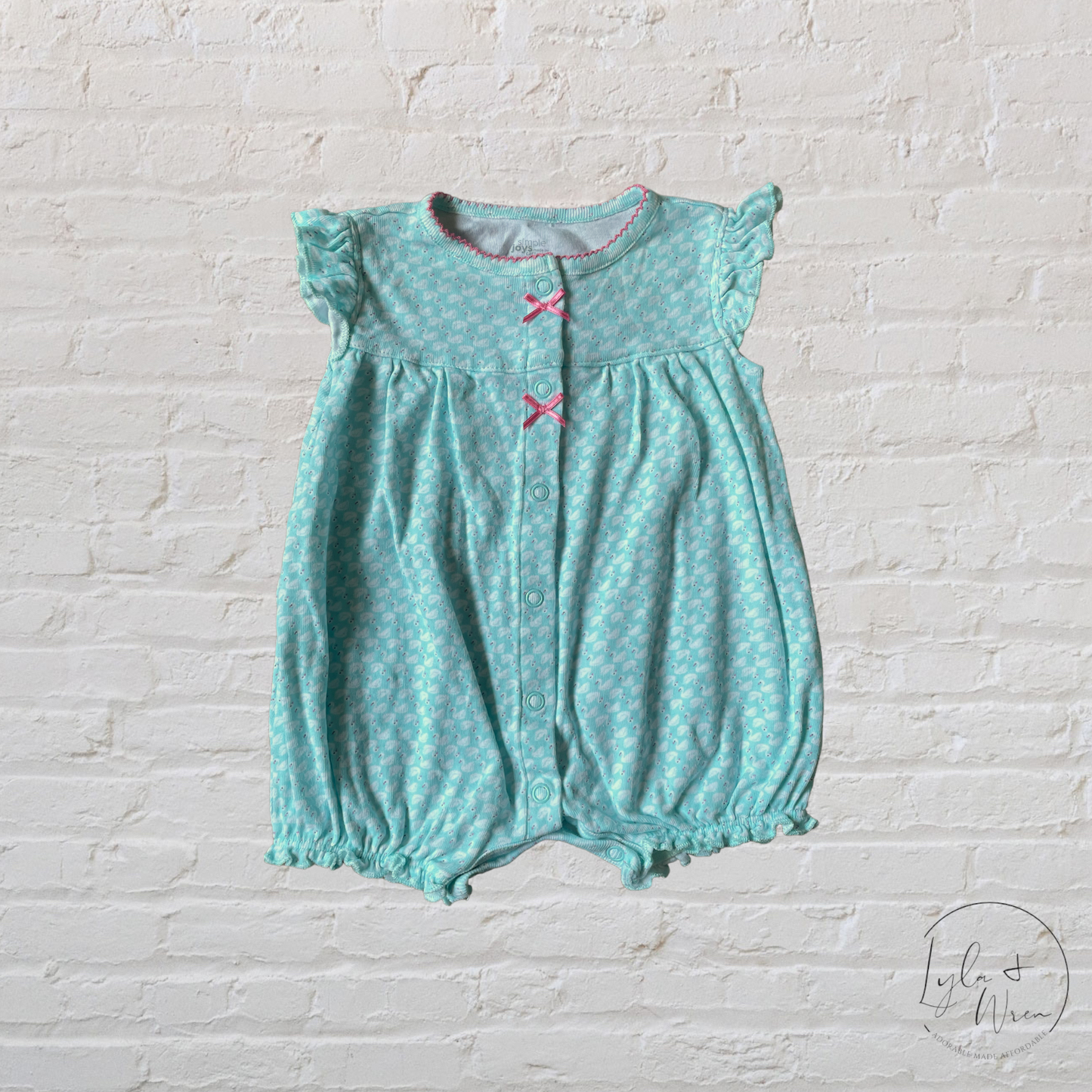 Simple Joys By Carter’s Swan Romper | 3-6 M