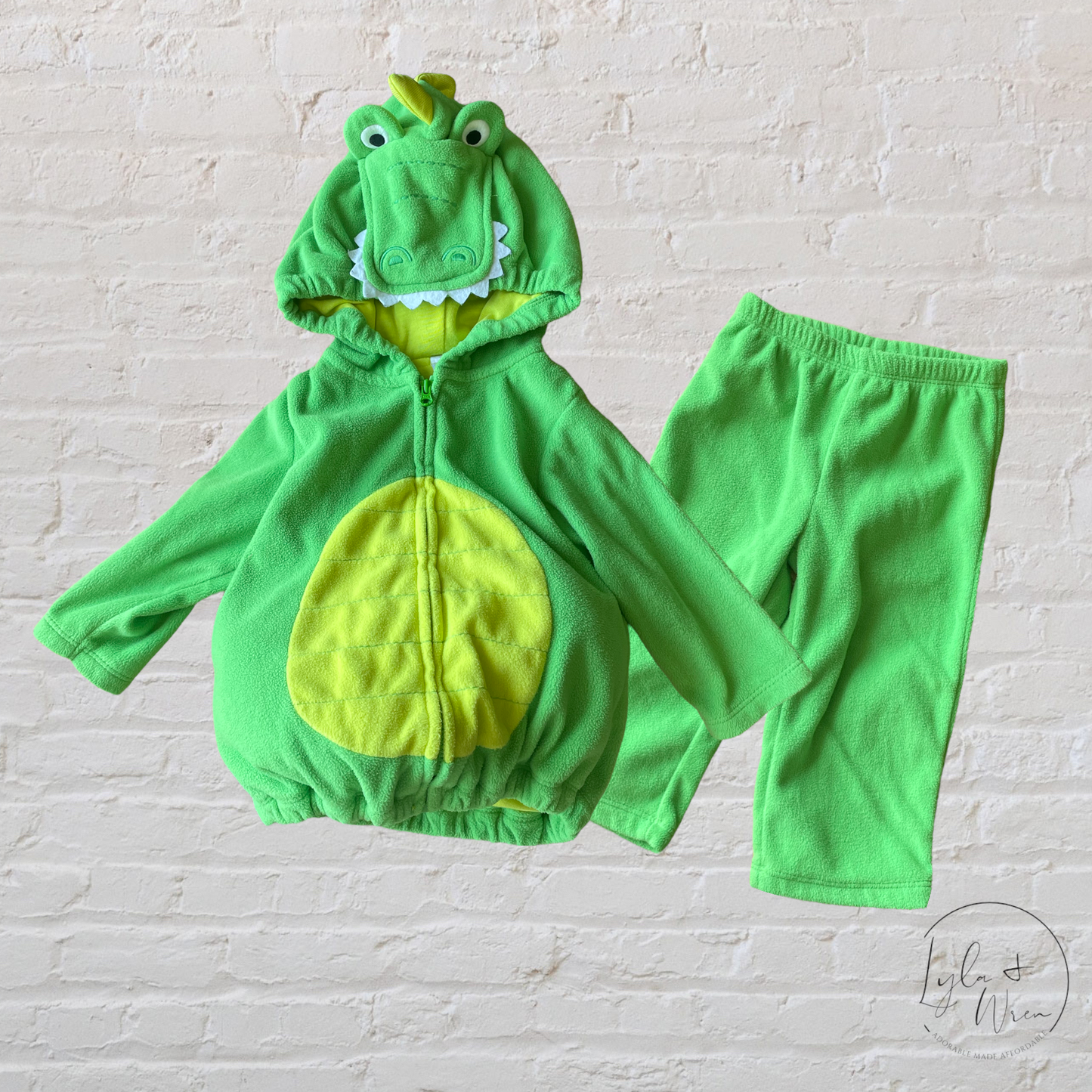 Carter’s 2 Piece Fleece Alligator Costume | 12 M