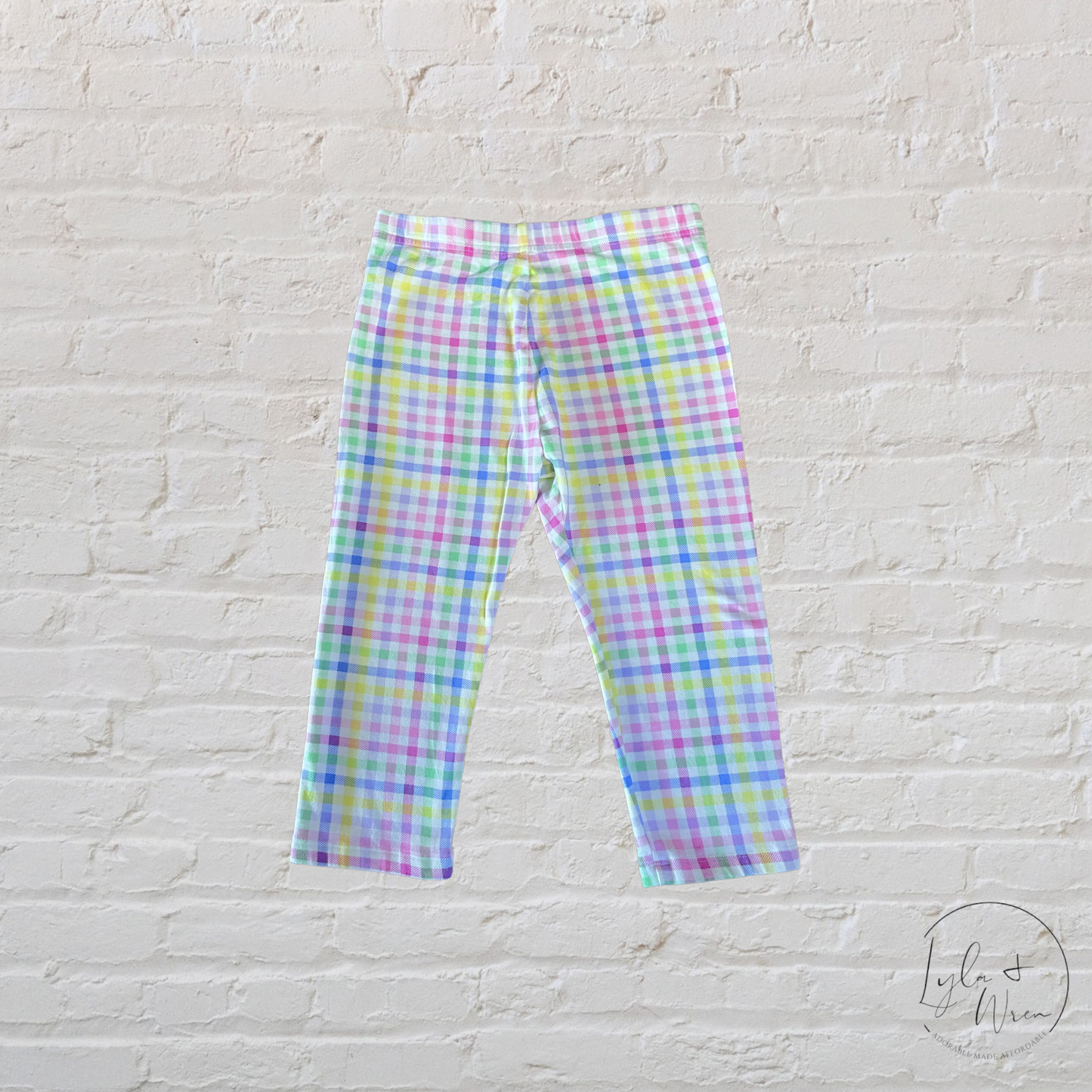 George Gingham Capri | 7/8