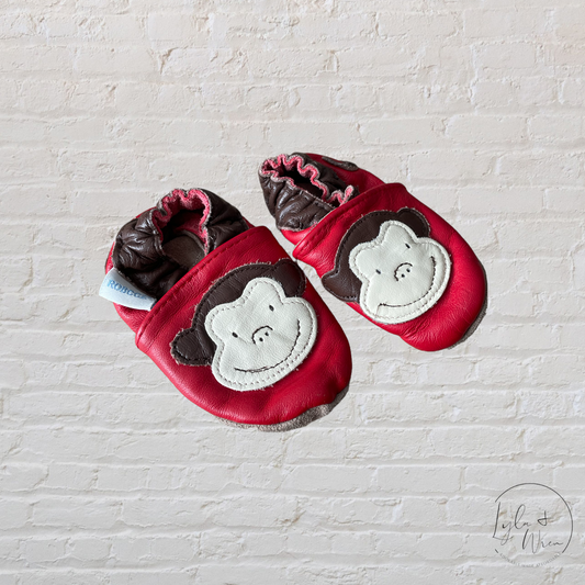 Robeez Soft Sole Leather Shoes | 0-6 M