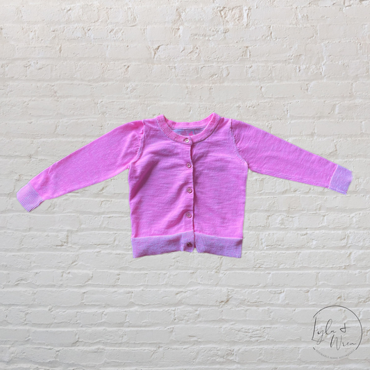 Cherokee Neon Pink Cardigan | 2T