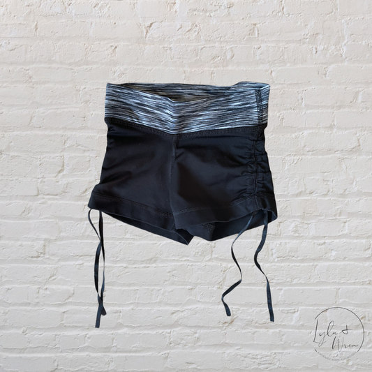 Triple Flip Ruched Side Tie Shorts | 1 (6)