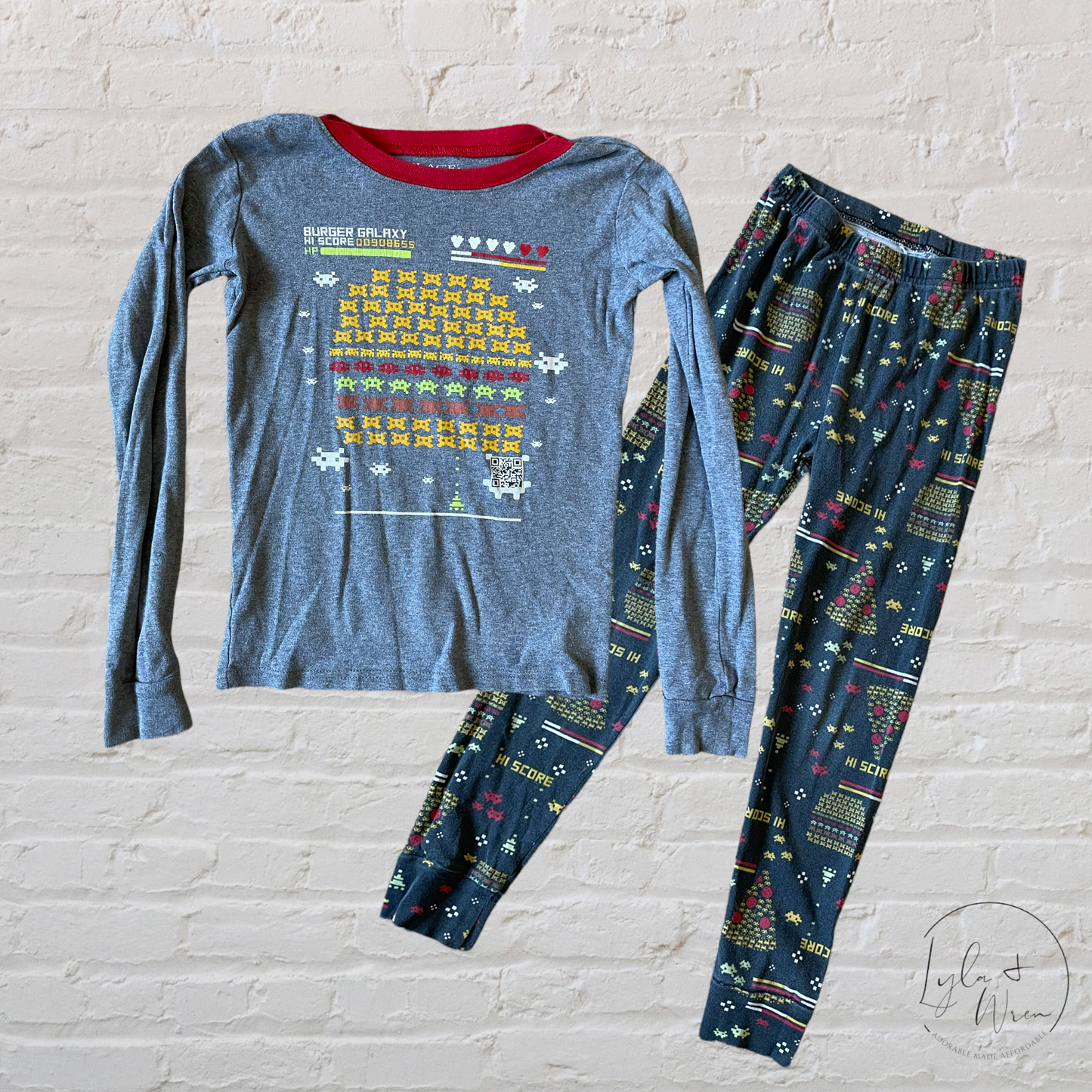 Arcade Themed 2 Piece PJ Set | 8