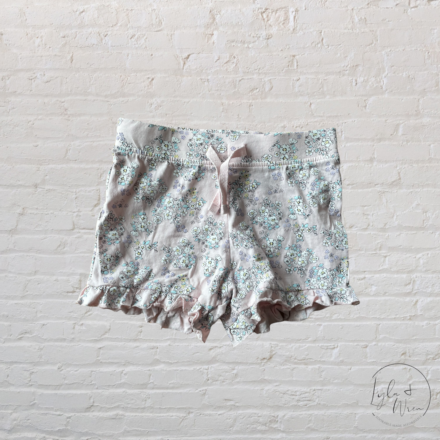 Primark Pink Floral Shorts | 24-36 M