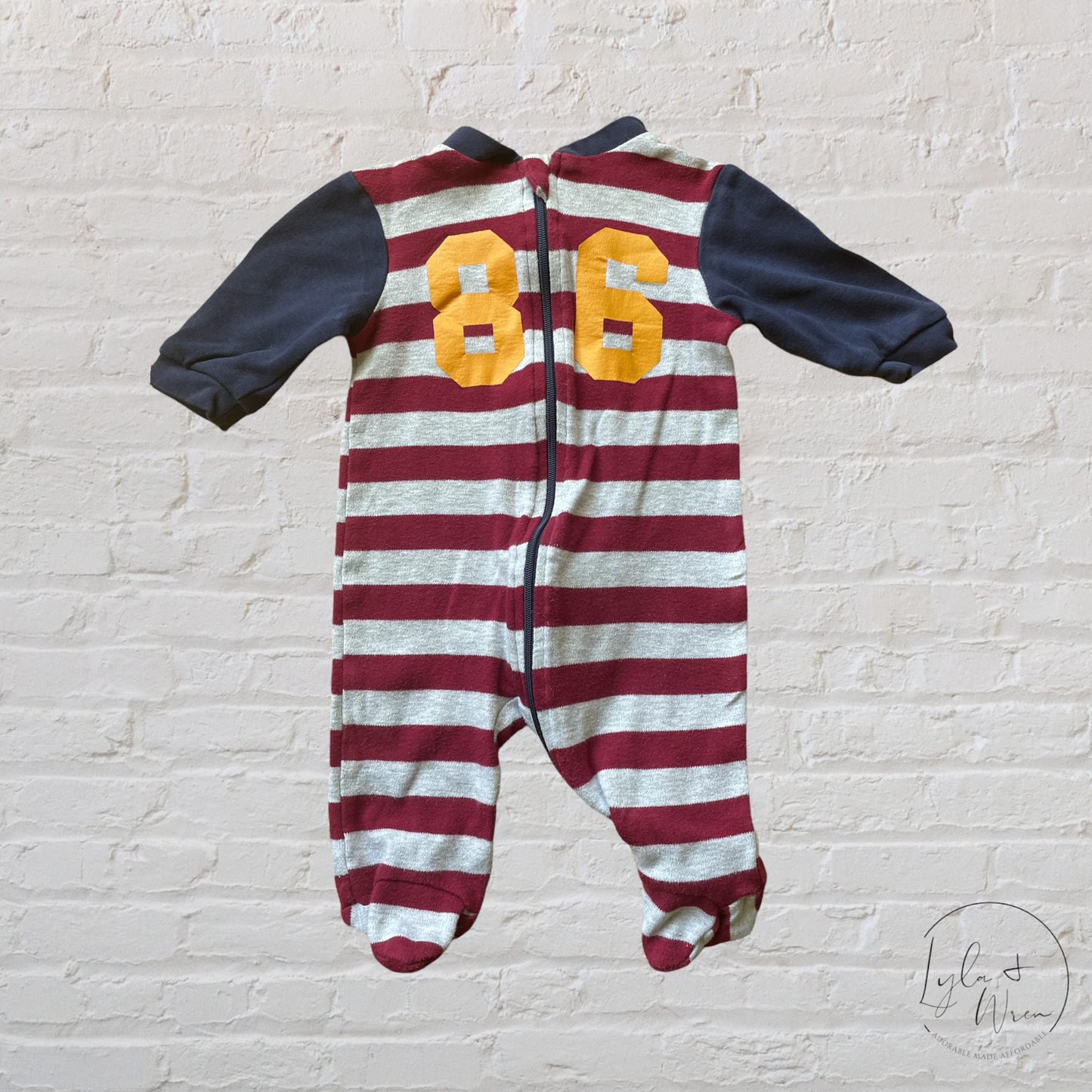 “86” Zip Up Sleeper | 0-3 M