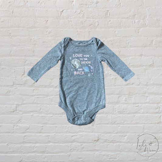 George “Love You To The Moon And Back” Bodysuit | 6-12 M