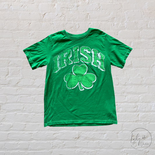 The Children’s Place “Irish” Shamrock T-Shirt | M (7/8)