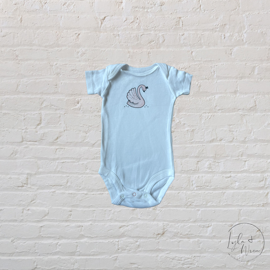 Petit Lem Swan Princess Bodysuit | 3 M