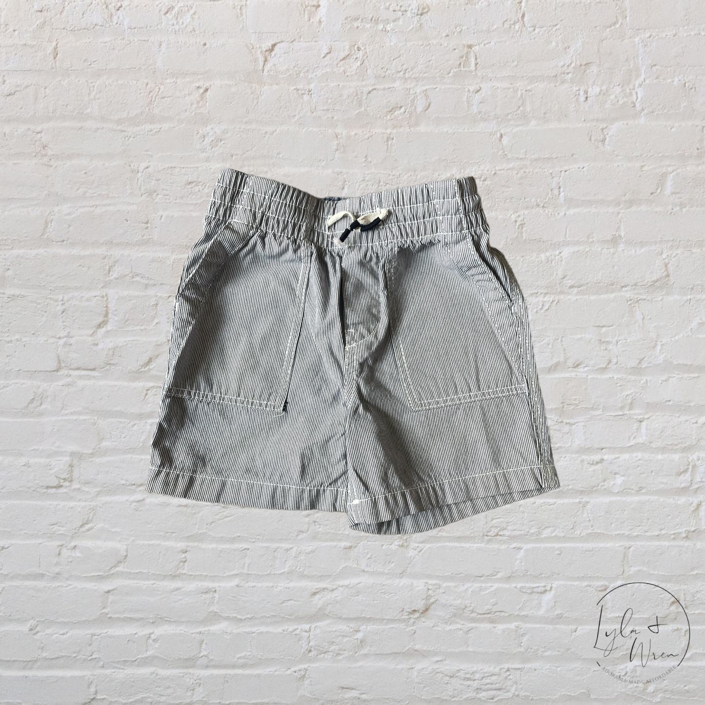 BabyGap Navy + White Pinstripe Shorts | 18-24 M