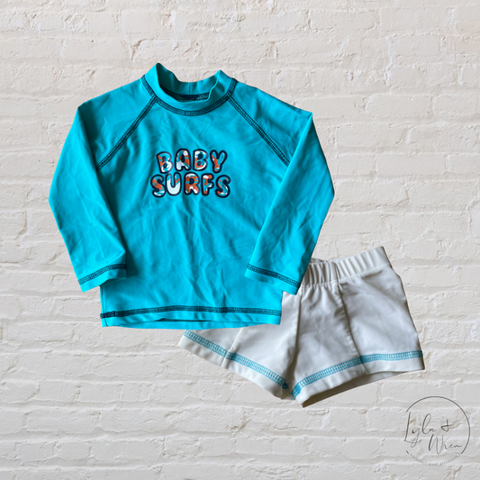 Baby Surfs 2 Piece Swimwear Set | 3-6 /6-9