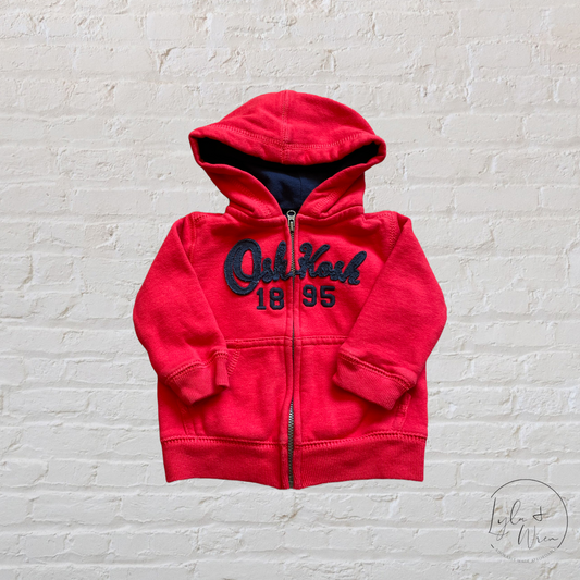 Oshkosh Navy/Red Hoodie | 6 M